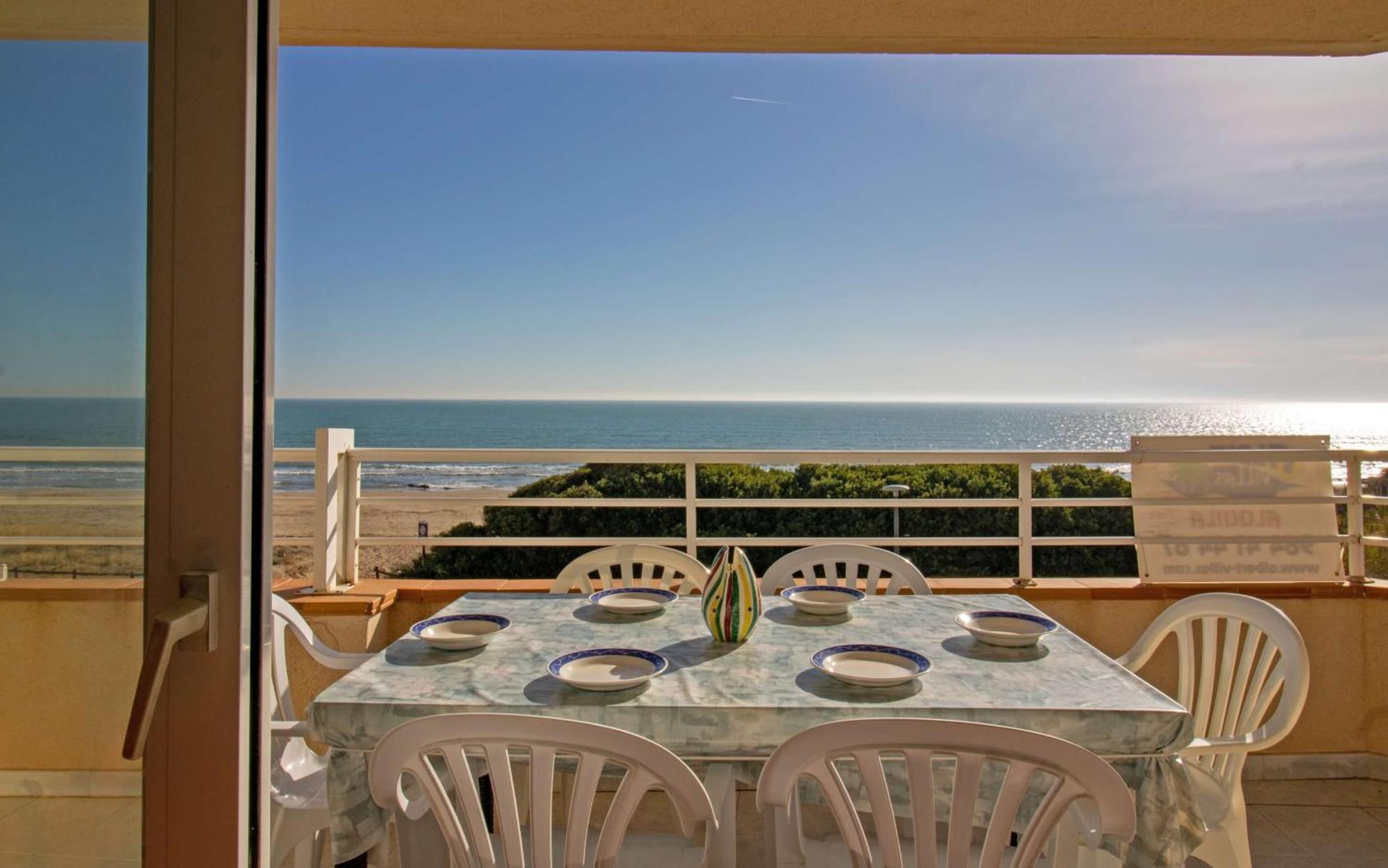 Apartamento Frontal Al Mar - Cala Montero - Albert Villas Alcossebre エクステリア 写真